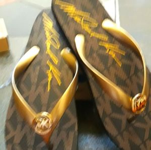 Michael Kors flip flops